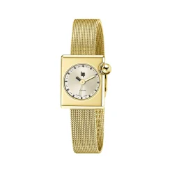 Montre LIP femme acier doré jaune bracelet métal doré jaune
