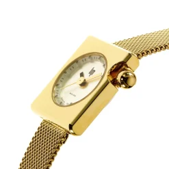 Montre LIP femme acier doré jaune bracelet métal doré jaune