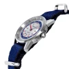 Montre LIP femme analogique, bracelet nylon autres couleurs