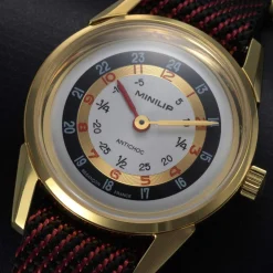 Montre LIP femme analogique, bracelet nylon autres couleurs
