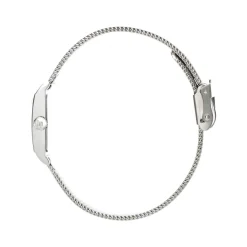 Montre LIP femme analogique, bracelet métal argent