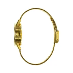 Montre Lip femme automatique métal doré