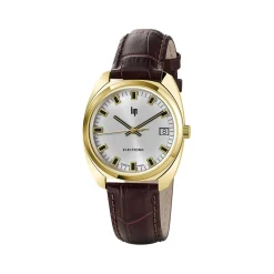 Montre LIP Général de Gaulle acier bracelet cuir