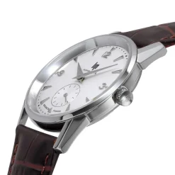Montre Lip Himalaya homme acier bracelet cuir