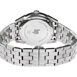 Montre LIP Himalaya homme acier bracelet métal argent