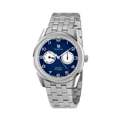 Montre LIP Himalaya homme acier bracelet métal argent
