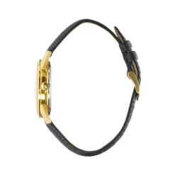 Montre Lip Himalaya homme acier bracelet cuir marron