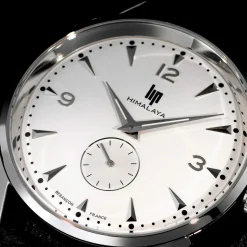 Montre Lip homme acier bracelet cuir
