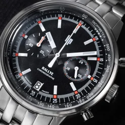 Montre Lip homme acier bracelet chromé
