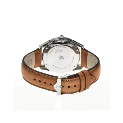 Montre Lip homme acier cuir marron