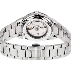 Montre LIP homme automatique, bracelet métal argent