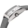 Montre Lip homme automatique acier bracelet cuir gris