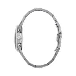 Montre LIP homme chronographe, bracelet métal argent