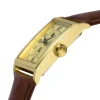 Montre Lip homme cuir acier doré