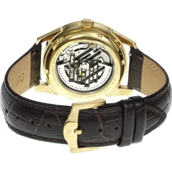 Montre LIP MANUFACTURE annapurna mixte automatique, bracelet cuir noir
