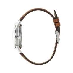 Montre LIP MANUFACTURE annapurna mixte automatique, bracelet cuir camel
