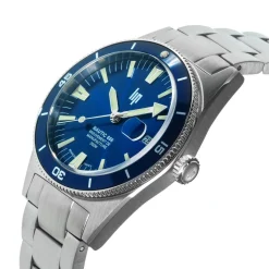 Montre LIP MANUFACTURE nautic 666 mixte automatique, bracelet acier inoxydable