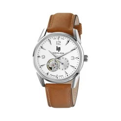 Montre Lip mixte automatique acier cuir
