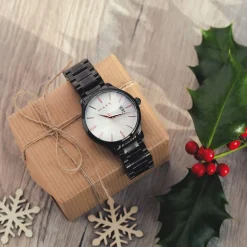 Montre MATY acier noir