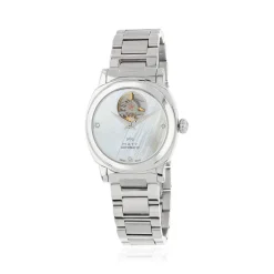 Montre MATY GM automatique cadran blanc bracelet acier