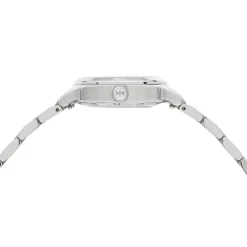 Montre MATY GM automatique cadran blanc bracelet acier