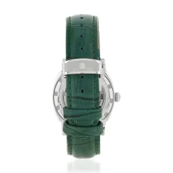 Montre MATY GM automatique cadran vert bracelet cuir vert