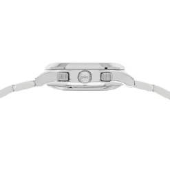 Montre MATY GM automatique chronographe cadran gris bracelet acier