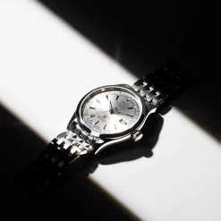 Montre MATY GM cadran gris bracelet acier