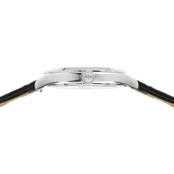 Montre MATY GM cadran noir bracelet cuir noir