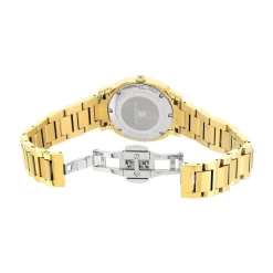 Montre MATY GM cadran Pierre Oeil de tigre bracelet acier doré