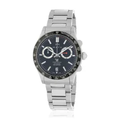 Montre MATY GM chronographe cadran gris bracelet acier