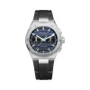 Montre MICHEL HERBELIN cap camarat chrono. homme automatique, bracelet caoutchouc noir