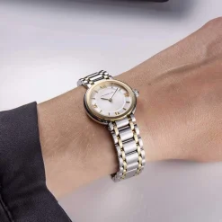 Montre MICHEL HERBELIN galet femme bracelet acier