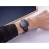 Montre MICHEL HERBELIN Newport femme automatique, bracelet silicone noir