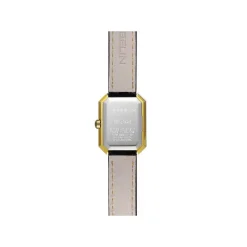 Montre MICHEL HERBELIN Octogône femme bracelet cuir marron