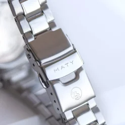 Montre mixte automatique acier bracelet acier