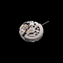Montre mixte squelette automatique acier bracelet acier