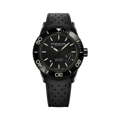 Montre Raymond Weil homme automatique caoutchouc