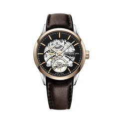 Montre Raymond Weil homme mécanique acier doré