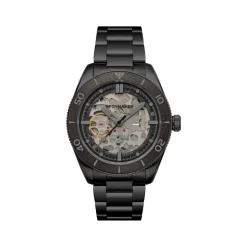Montre SPINNAKER Midcroft homme automatique bracelet acier noir