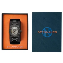 Montre SPINNAKER Midcroft homme automatique bracelet acier noir