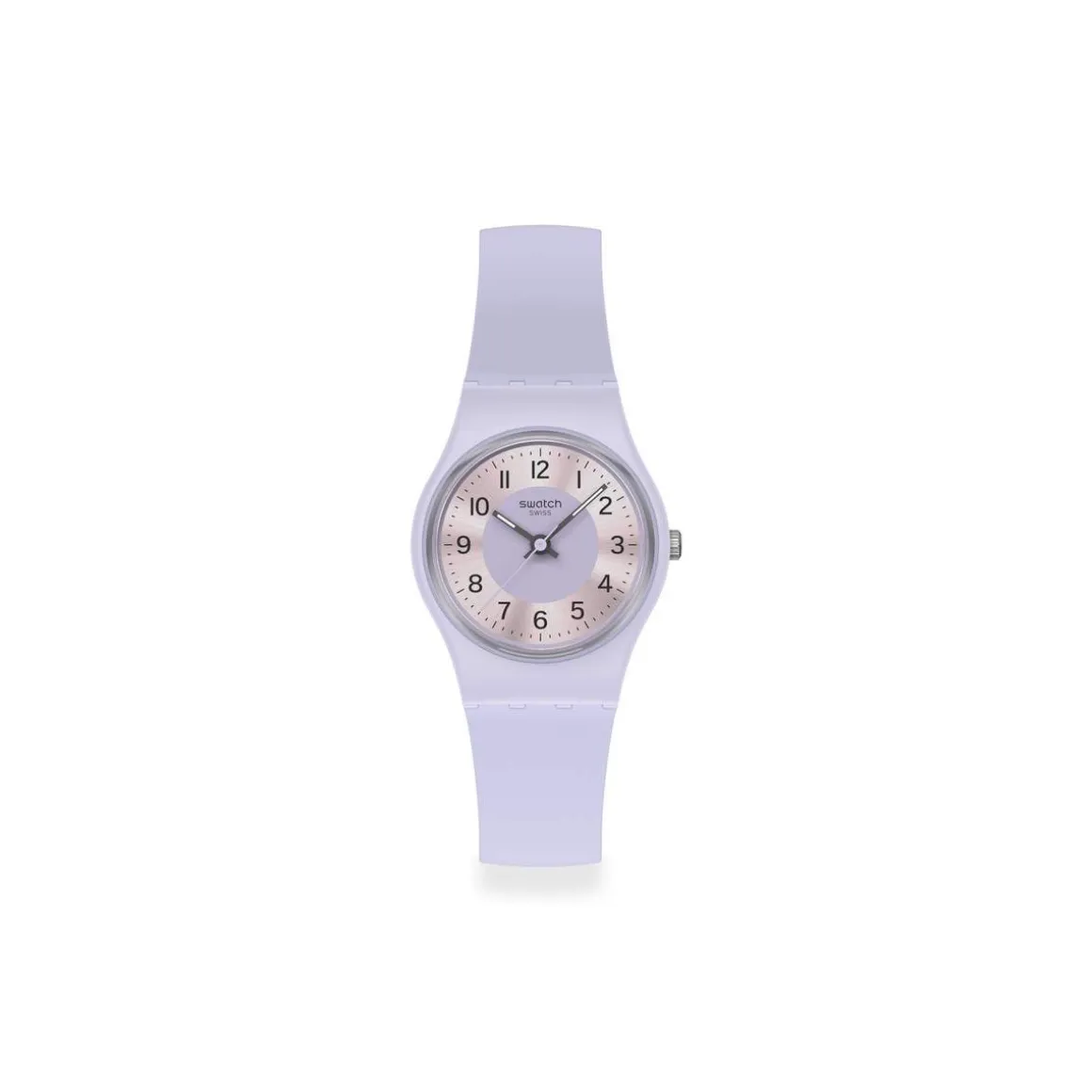 Montre SWATCH essentials femme cadran violet bracelet silicone violet