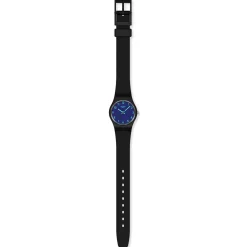 Montre SWATCH essentials femme cadran gris bracelet plastique gris