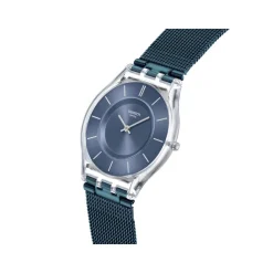 Montre SWATCH essentials homme bracelet acier inoxydable bleu