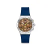 Montre SWATCH essentials homme bracelet caoutchouc bleu