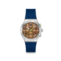 Montre SWATCH essentials homme bracelet caoutchouc bleu