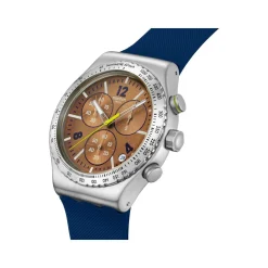 Montre SWATCH essentials homme bracelet caoutchouc bleu