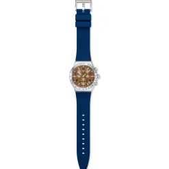 Montre SWATCH essentials homme bracelet caoutchouc bleu