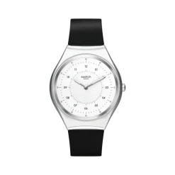 Montre Swatch mixte Skinnoiriron acier silicone