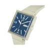 Montre SWATCH Square bioceramic What if beige? homme bracelet matériau biosourcé beige